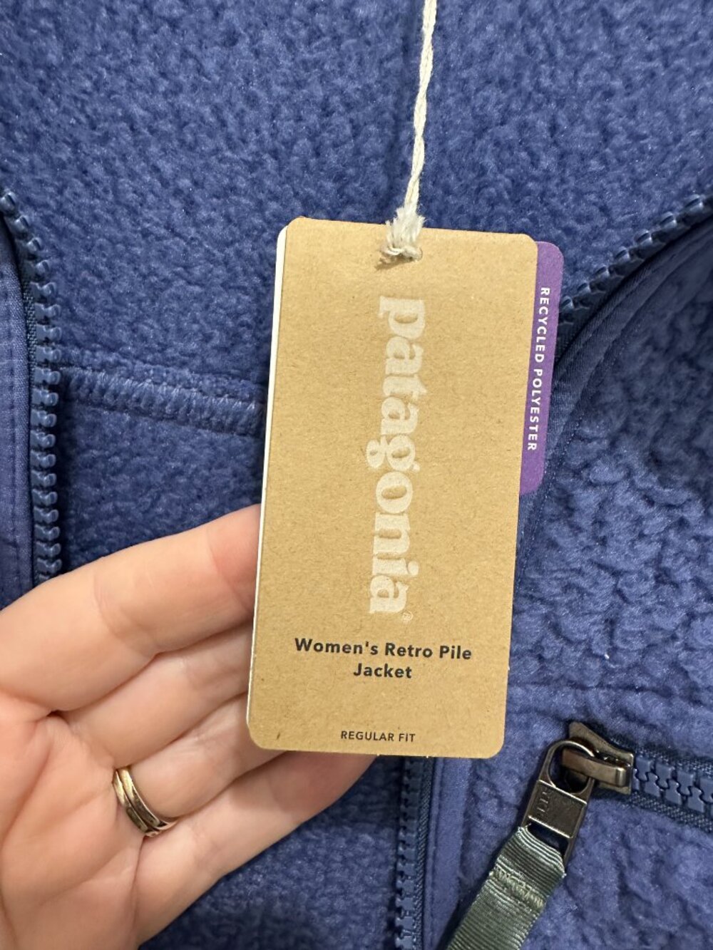 NWT PATAGONIA RETRO PILE FLEECE JACKET WOMEN'S SIZE MEDIUM - Picture 7 of 9
